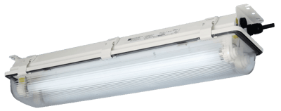 Linear Luminaire for Fluorescent Lamps ECOLUX METAL Series 6010/1